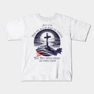 Acts 17:26 Kids T-Shirt